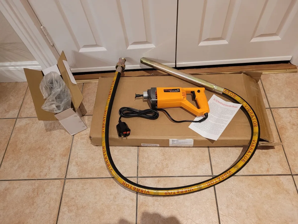 New Concrete Vibrator Poker - Image 1