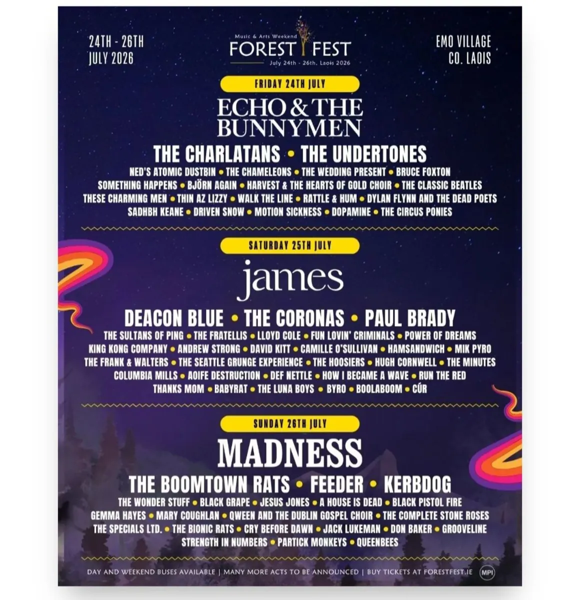 Concert tickets