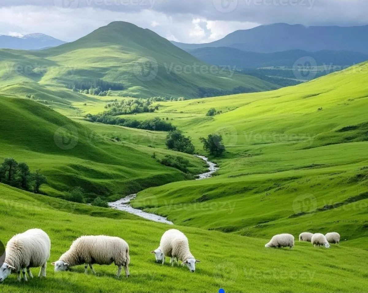 Sheep Grazing