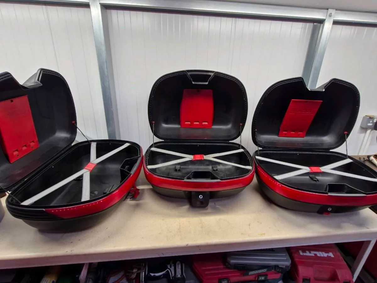 Givi. Top box, and panniers - Image 3