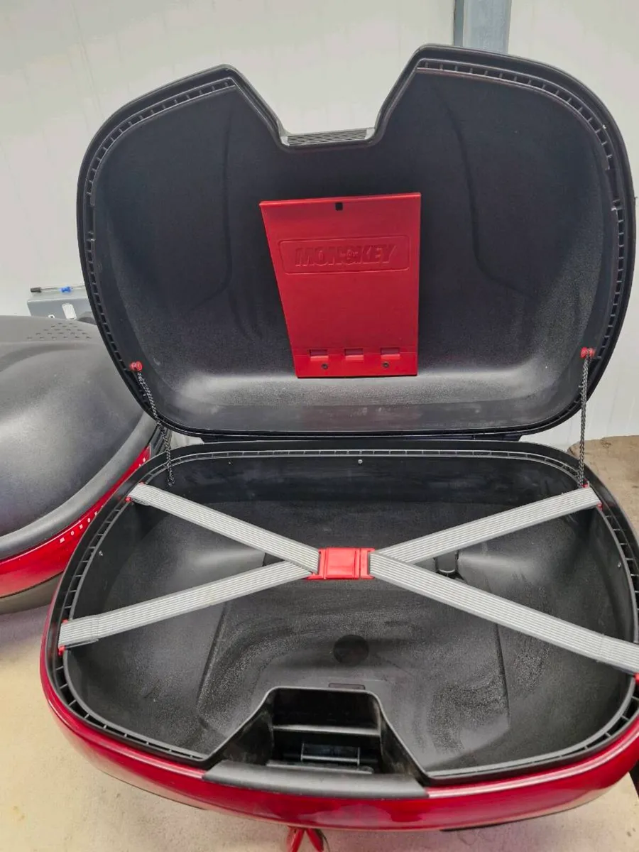 Givi. Top box, and panniers - Image 4