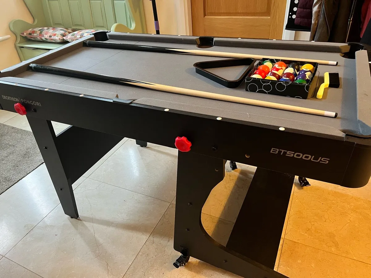 Folding American Pool Table - Image 2
