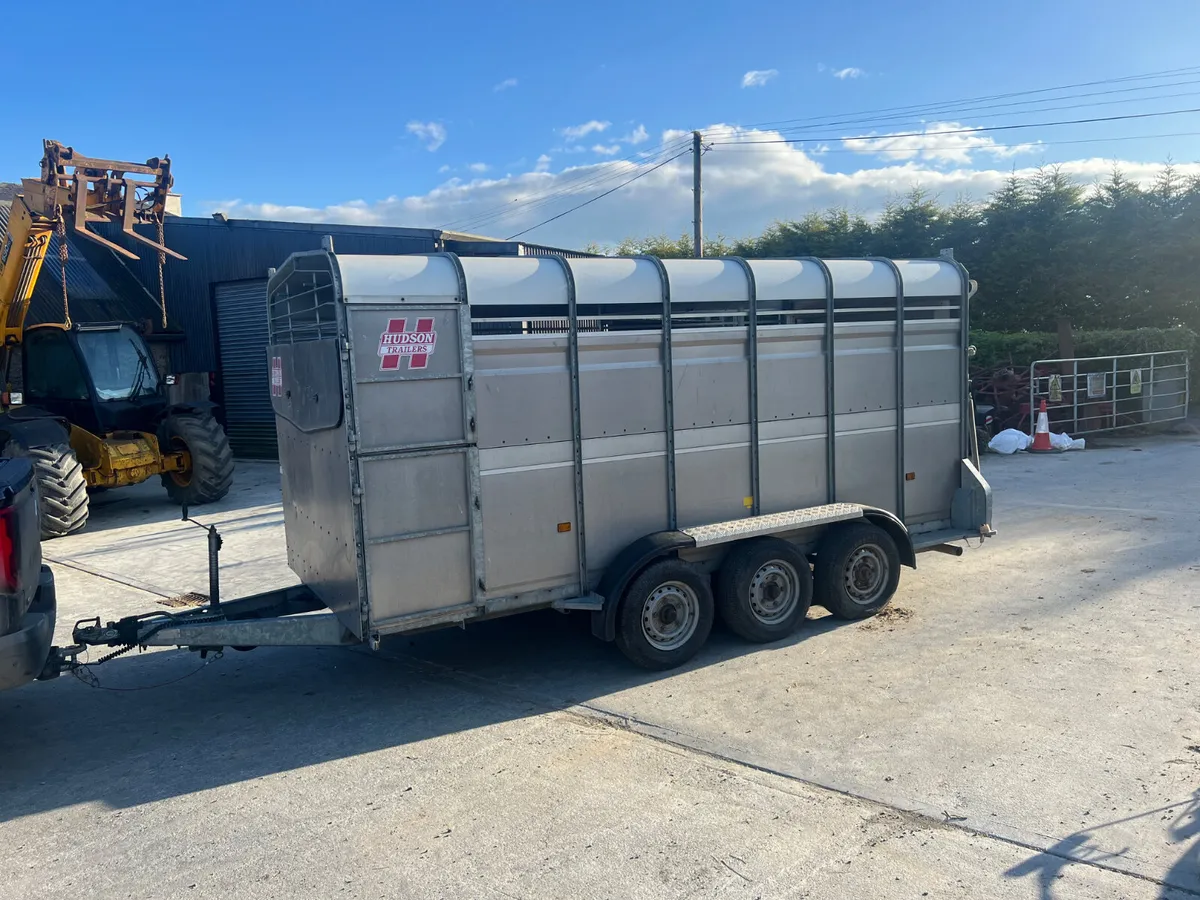 Hudson 14x6 Cattle Trailer - Image 1