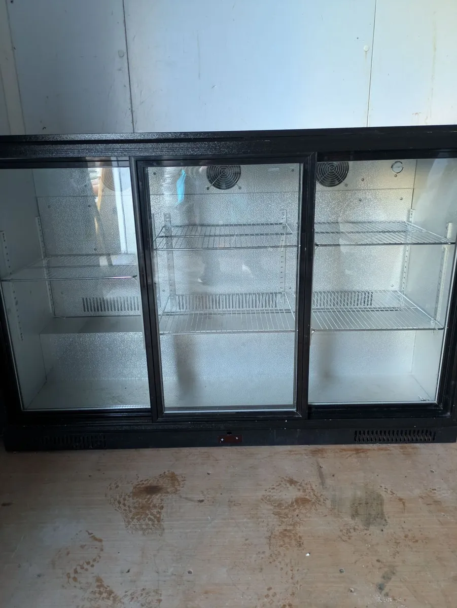 3 door bottle fridge - Image 2