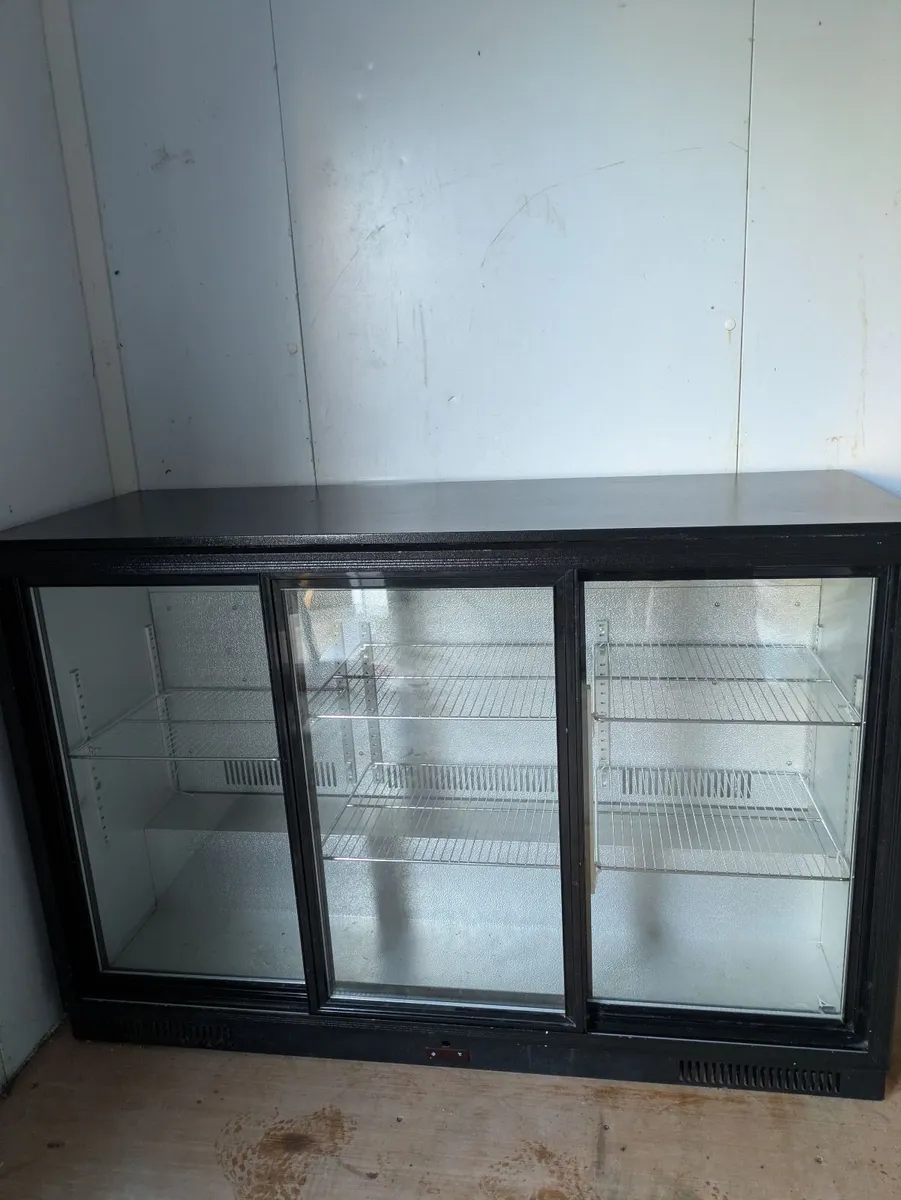 3 door bottle fridge - Image 3