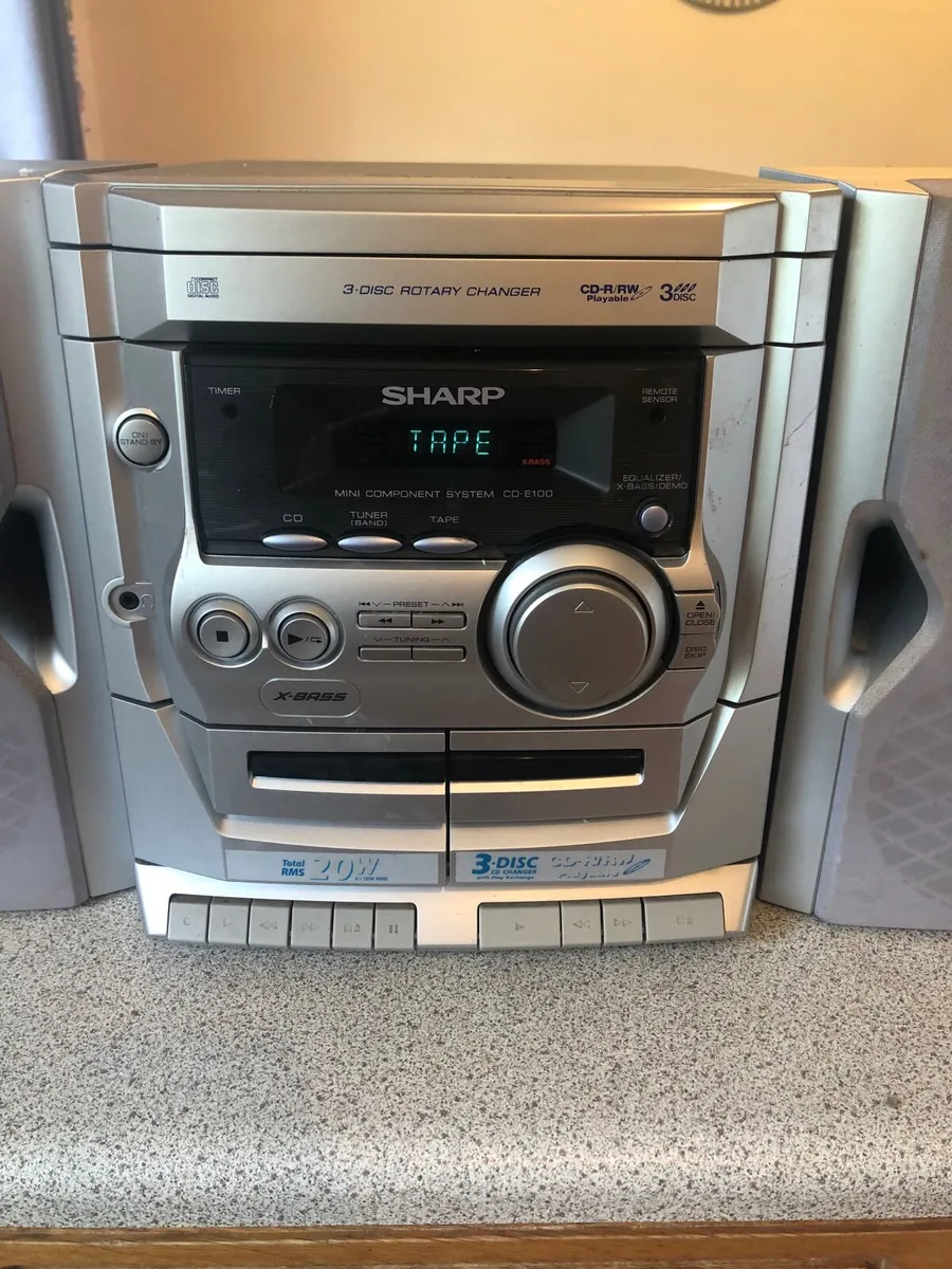 Sharp 3 Disc mini component system - Image 4