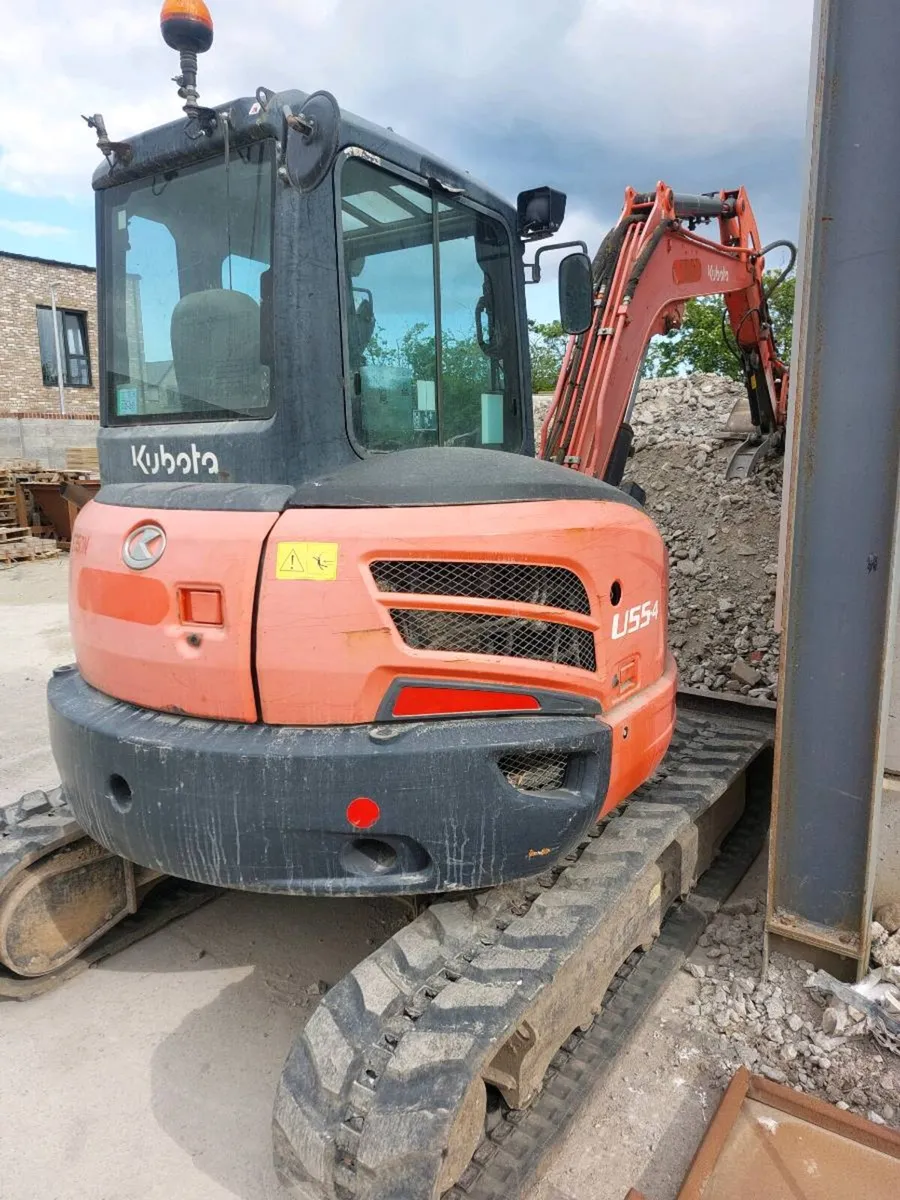 Kubota u55-4 and u27-4 mini digger - Image 1