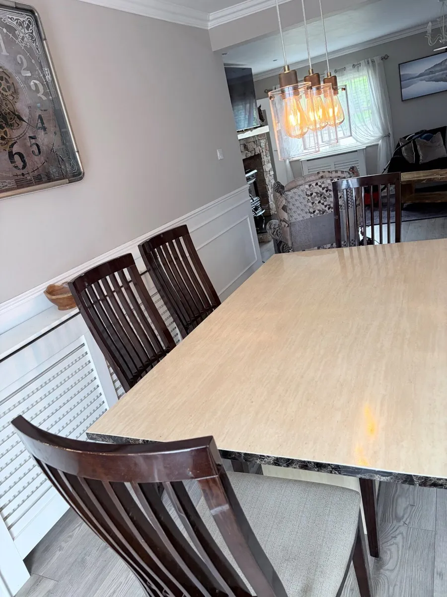 Dining table and chairs - Image 3