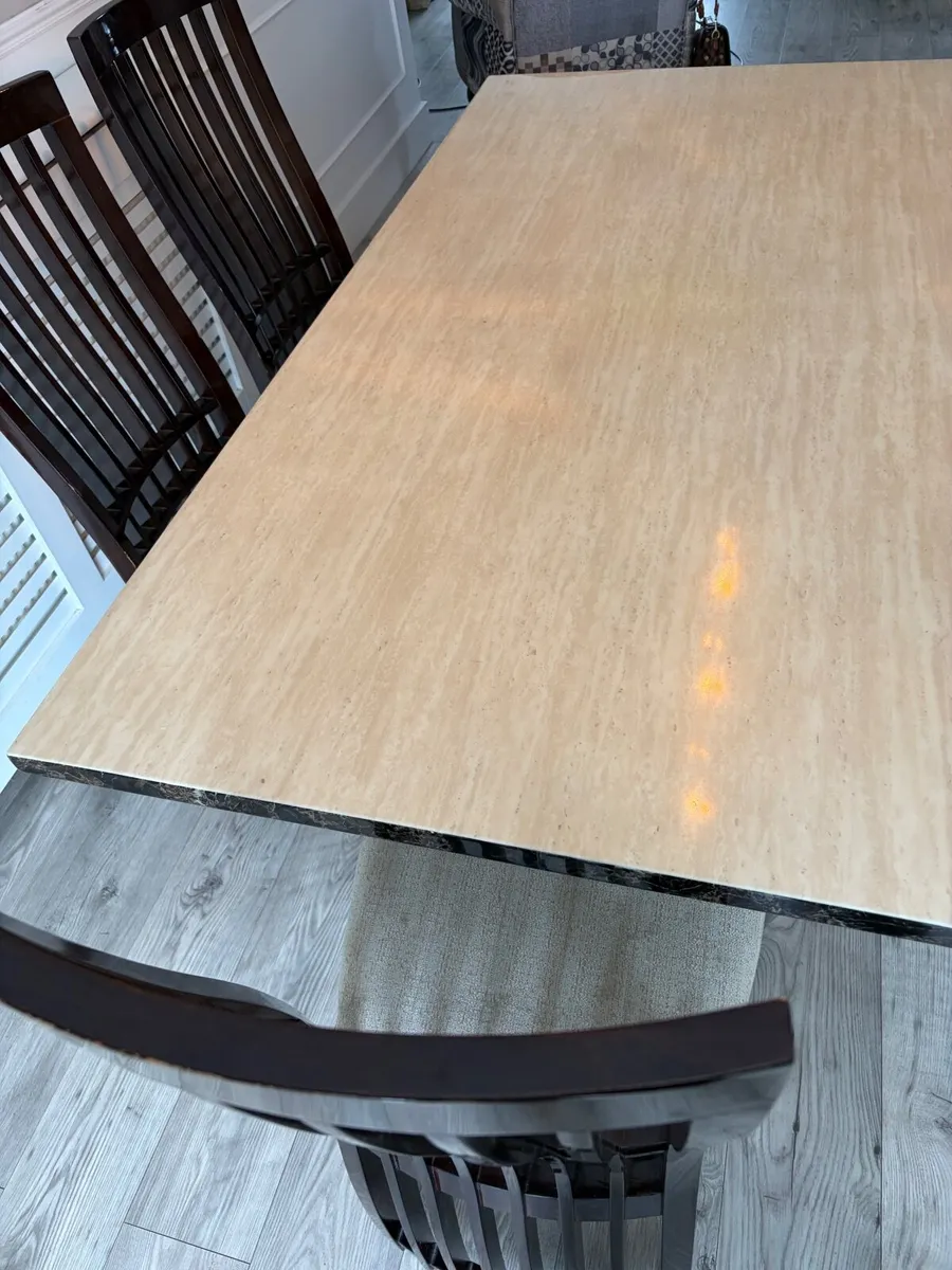 Dining table and chairs - Image 4