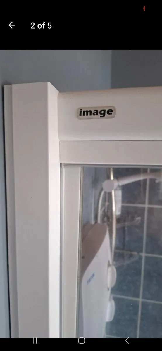 Curved Shower Door/Enclo and Tray 900x900 quadrant - Image 2