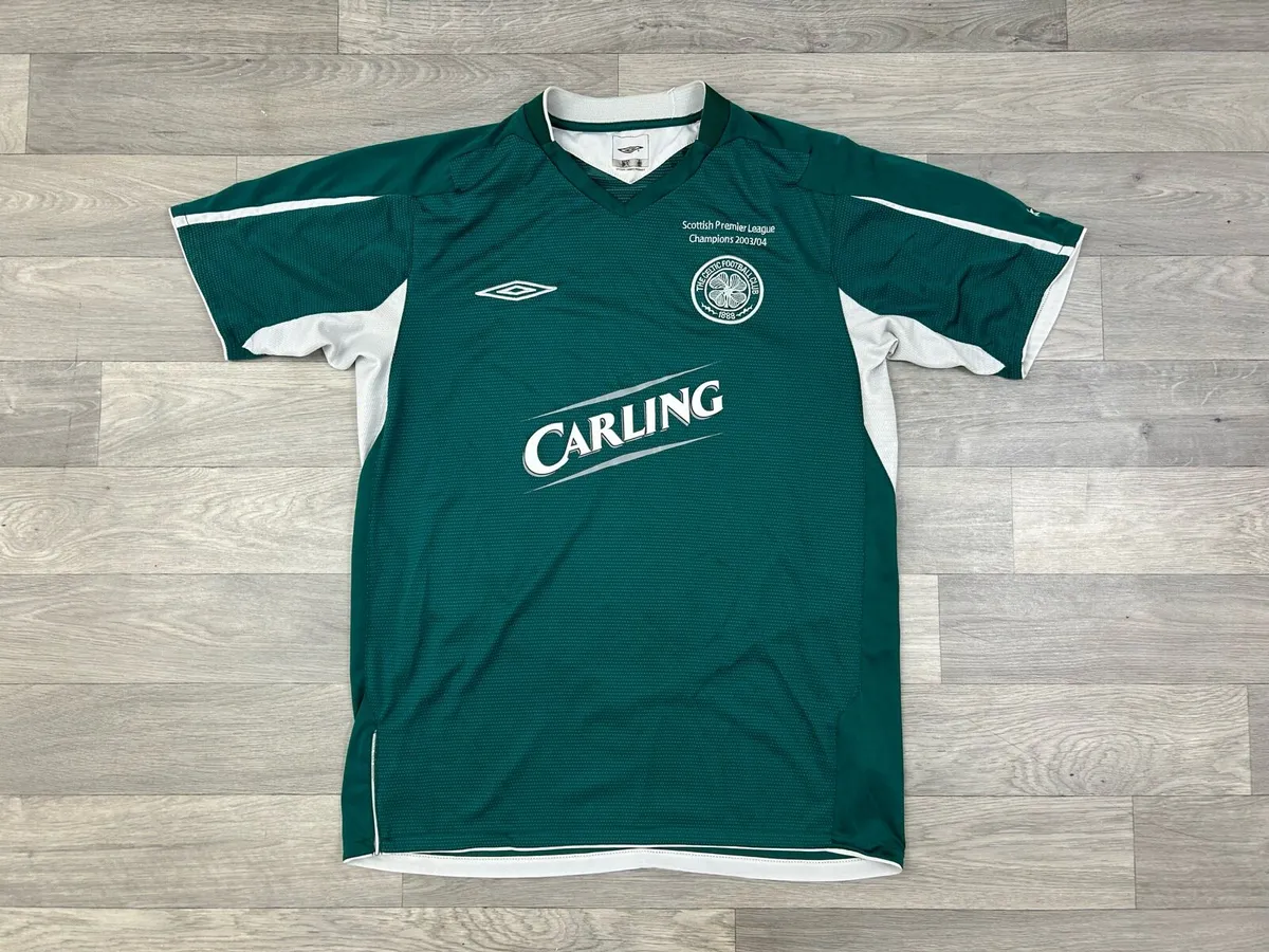 Vintage 2004 Celtic Glasgow Away Jersey Shirt M - Image 1