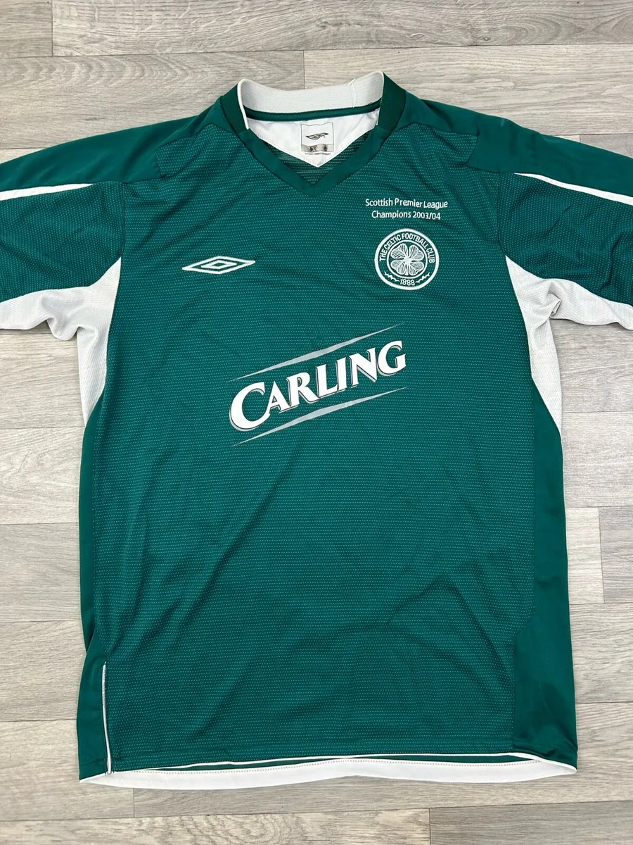 Vintage 2004 Celtic Glasgow Away Jersey Shirt M - Image 2