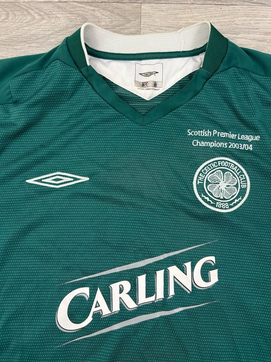 Vintage 2004 Celtic Glasgow Away Jersey Shirt M - Image 3