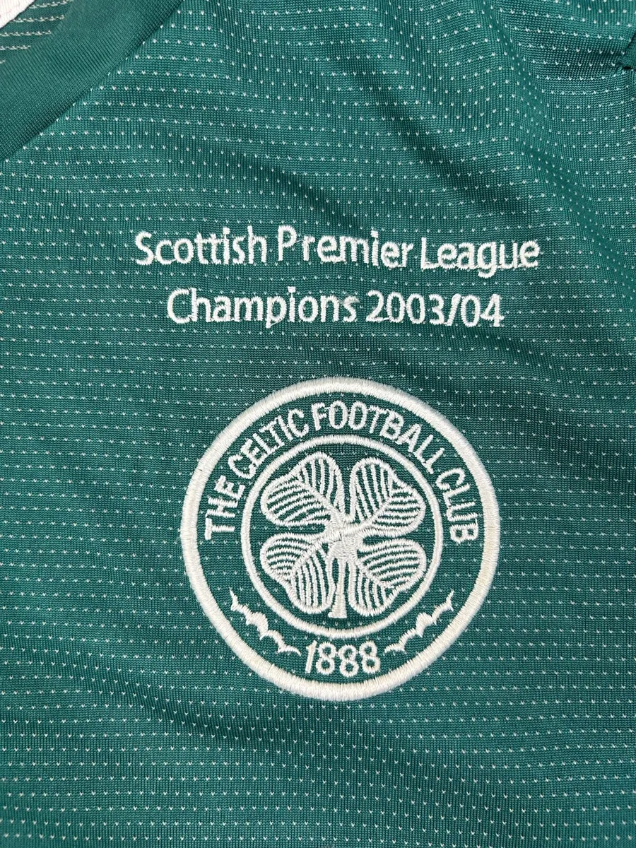 Vintage 2004 Celtic Glasgow Away Jersey Shirt M - Image 4