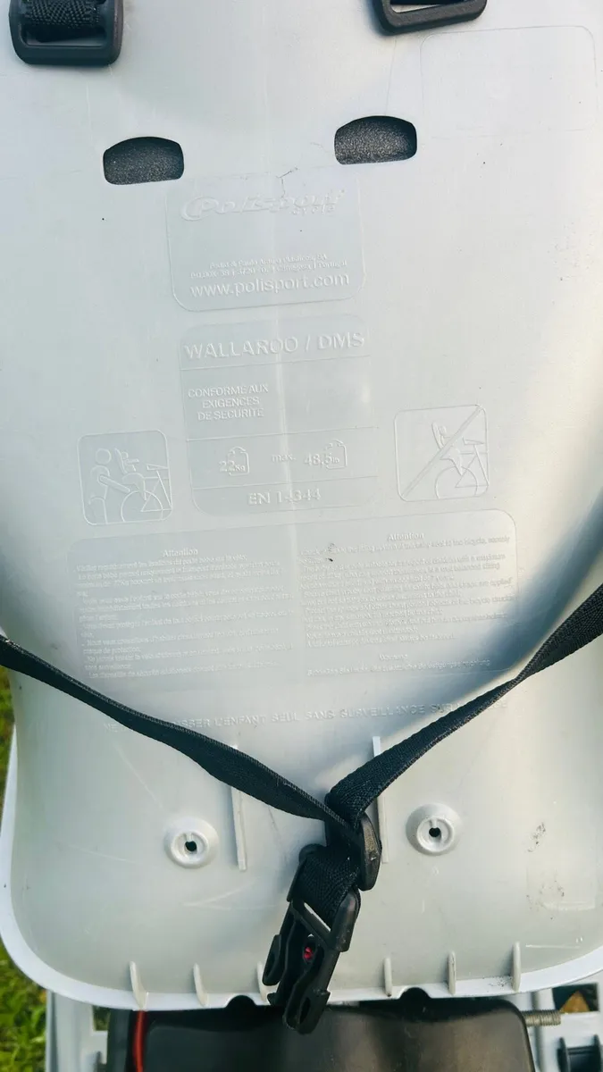 Polisport Wallaroo Child Bike Seat - Image 3
