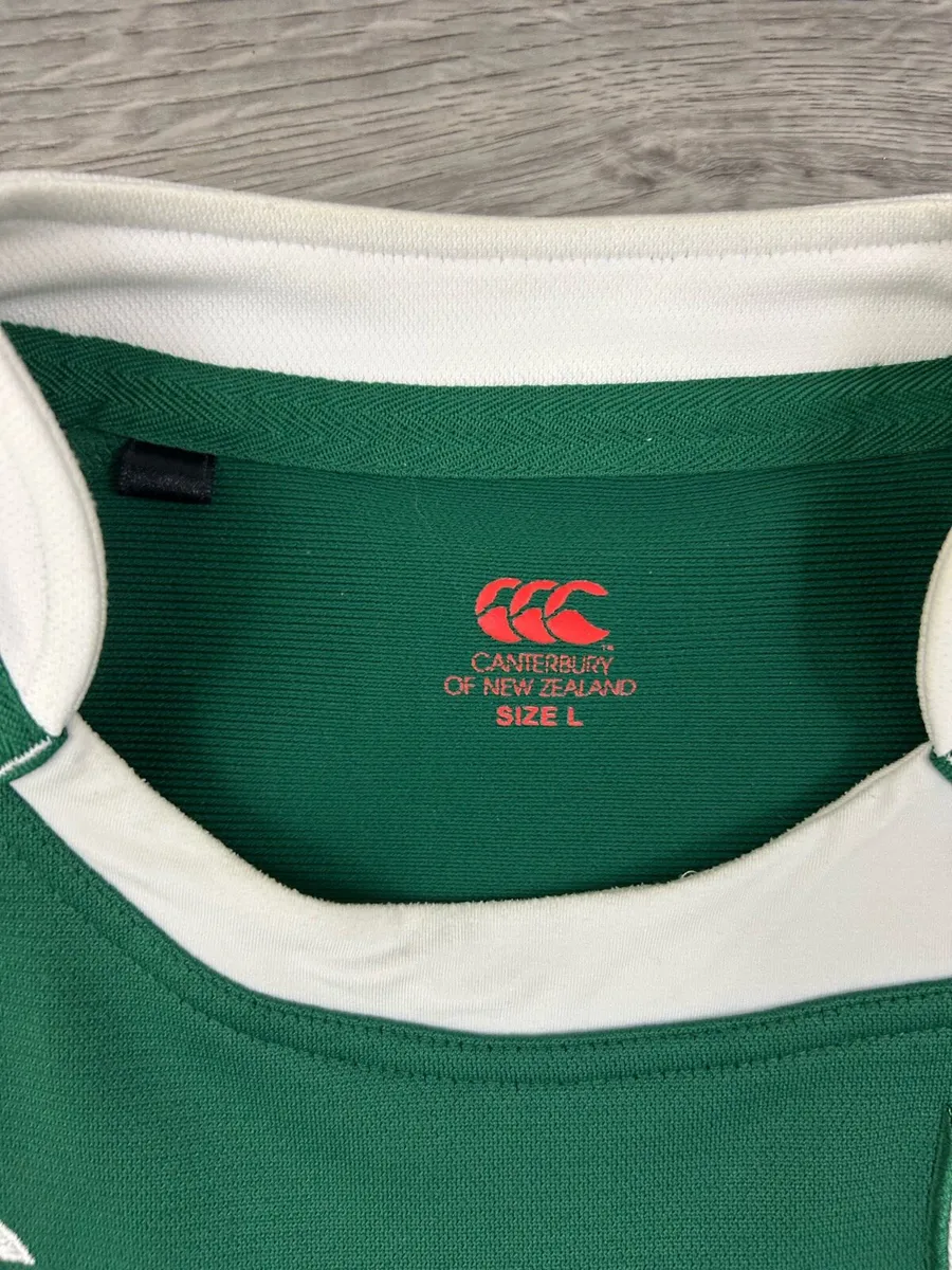 Vintage 2007 Canterbury Ireland Rugby Jersey Shirt - Image 4