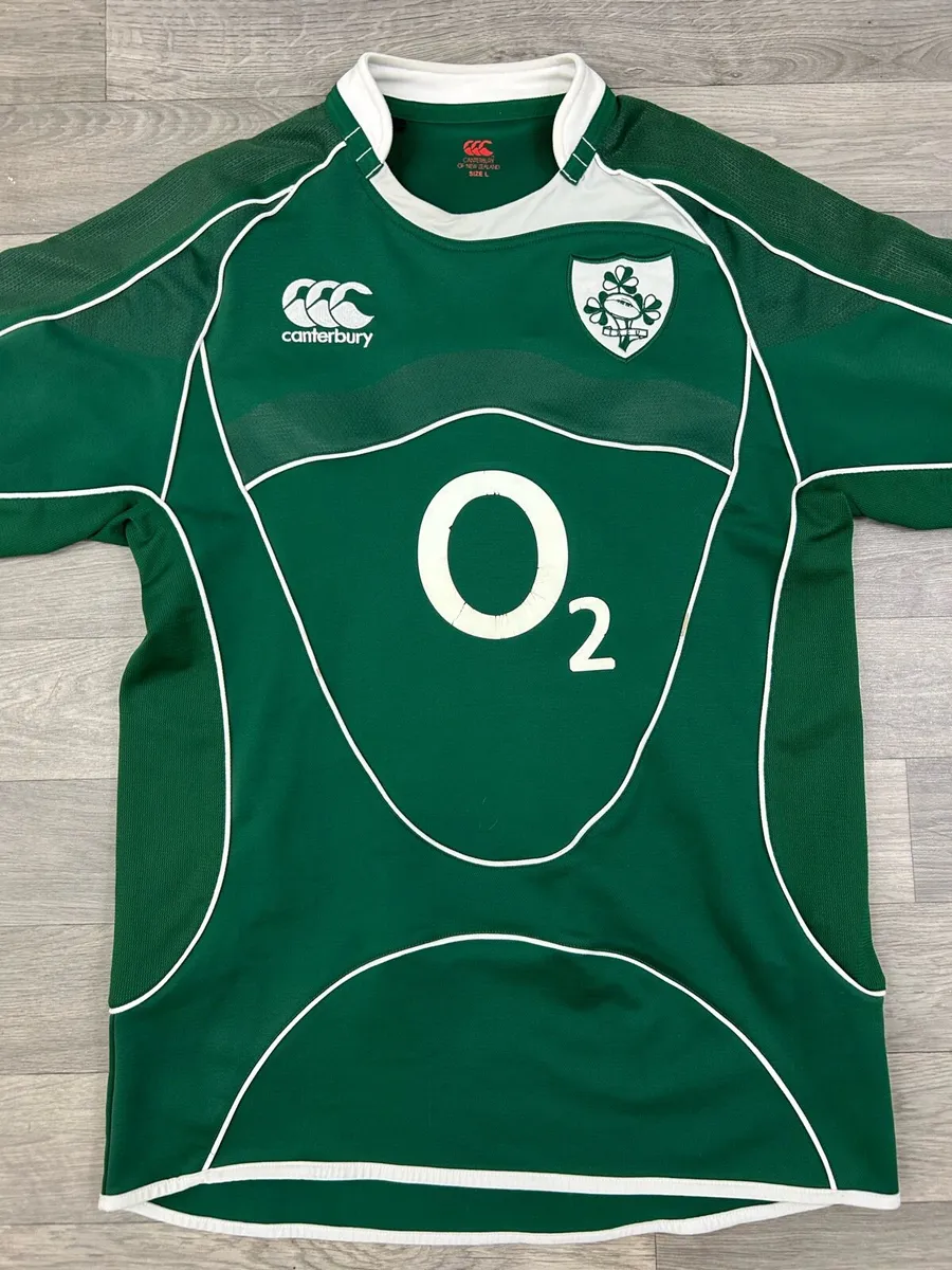 Vintage 2007 Canterbury Ireland Rugby Jersey Shirt - Image 2