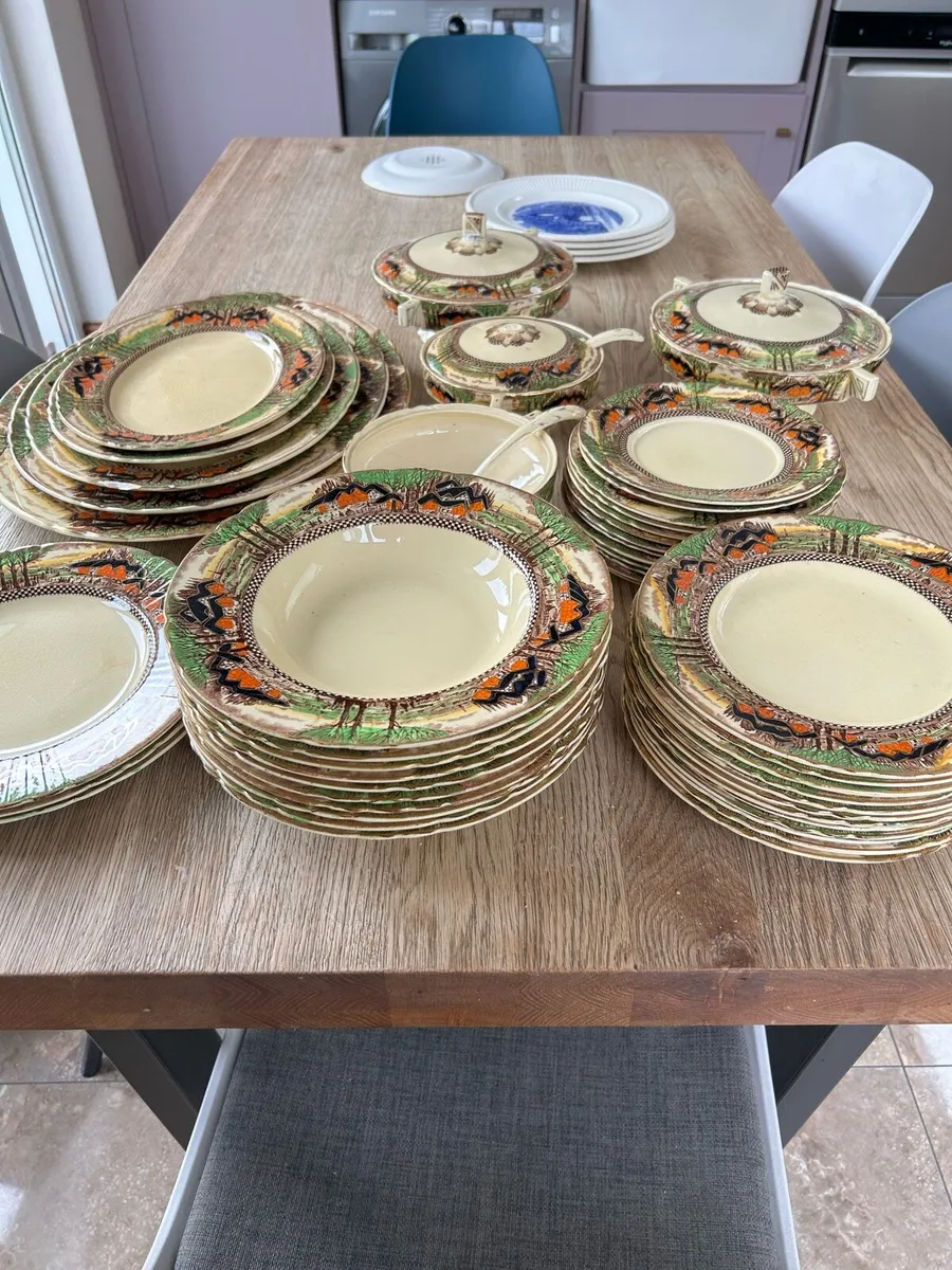 Vintage Ceramic Dinner Set - Image 1
