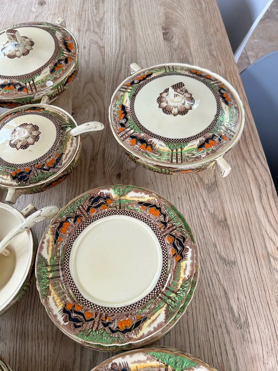Vintage Ceramic Dinner Set - Image 3
