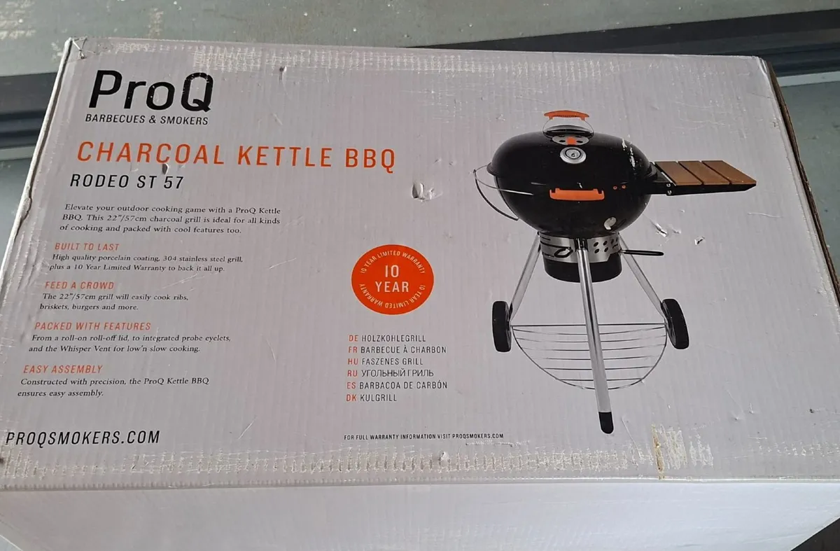 ProQ Charcoal Kettle BBQ - Image 1