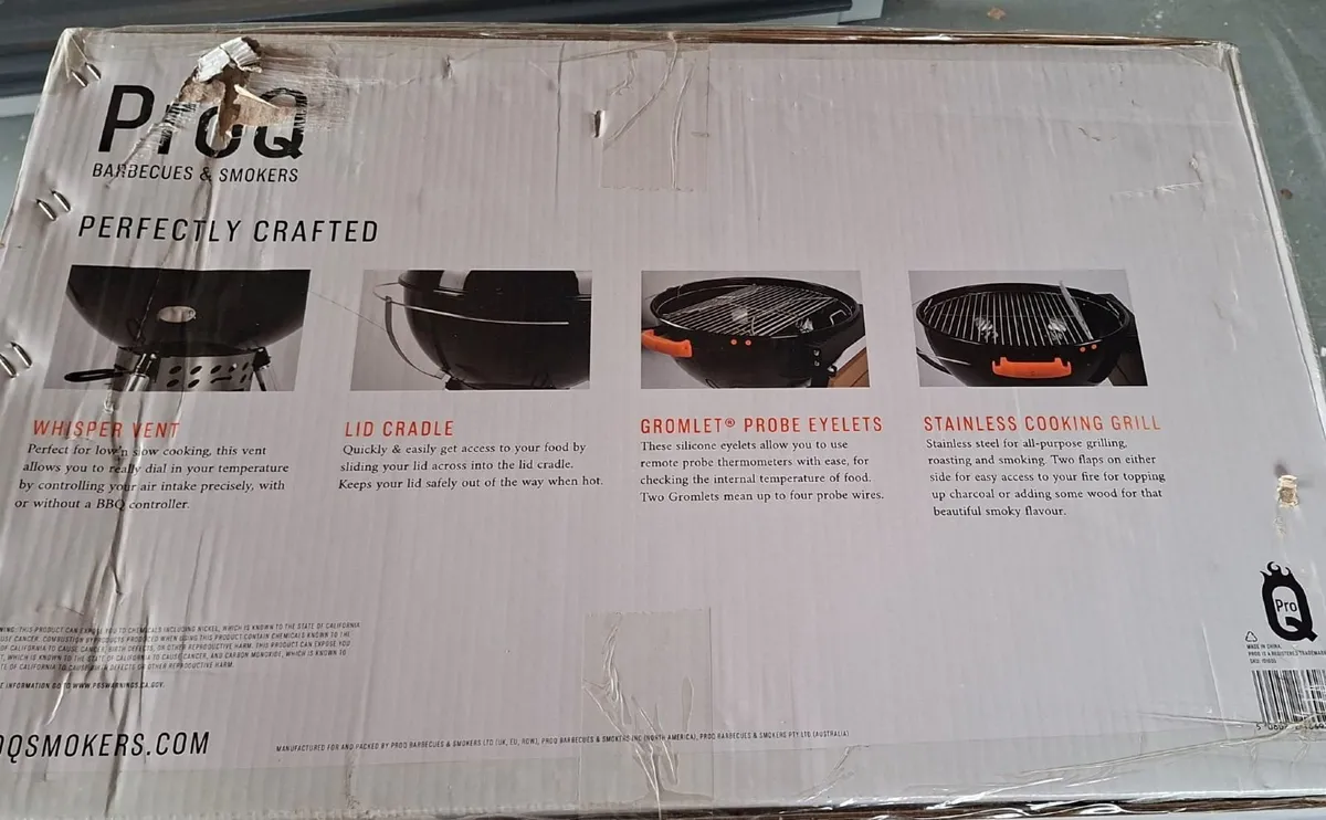 ProQ Charcoal Kettle BBQ - Image 2