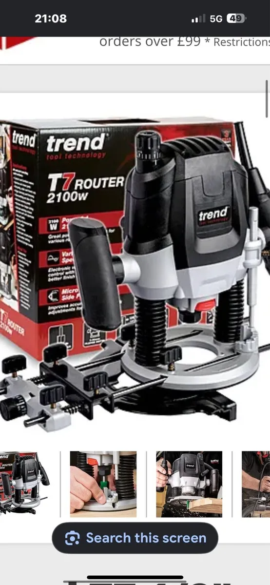 Trend t7 router - Image 1