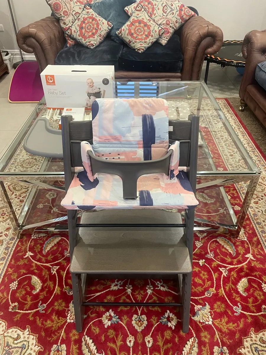 Stokke Tripp Trapp with Tray, Harness & Baby Set - Image 2
