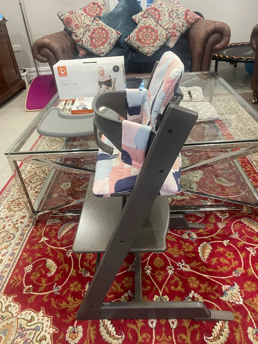 Stokke Tripp Trapp with Tray, Harness & Baby Set - Image 3