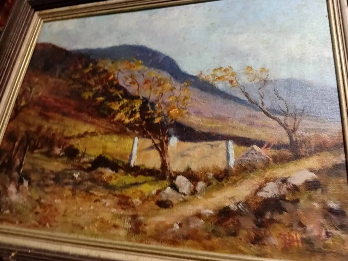 oil on board autumn donegal by d hingerty - Image 2