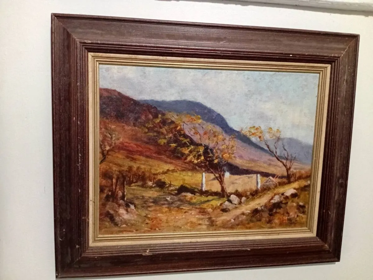 oil on board autumn donegal by d hingerty - Image 3
