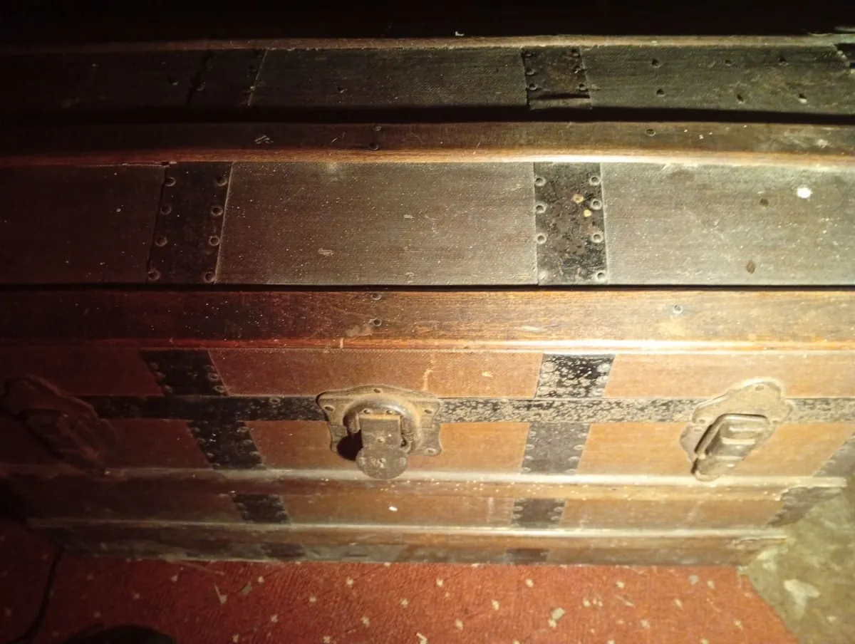 Antique chest box - Image 1