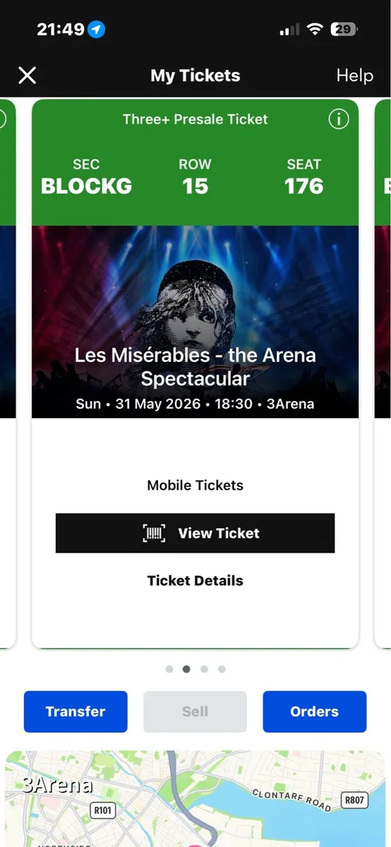 Les Miserable Tickets