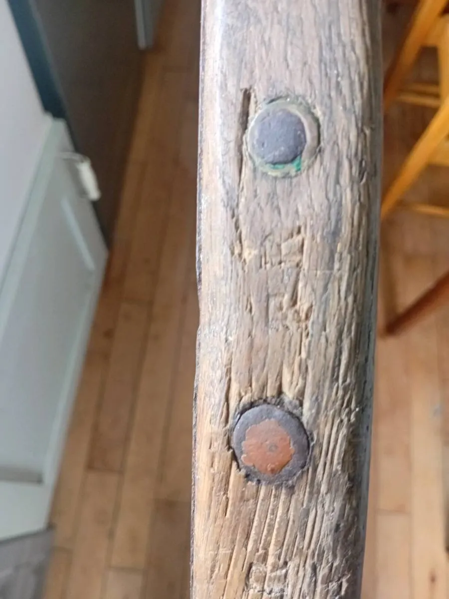 antique meat cleaver - Image 3