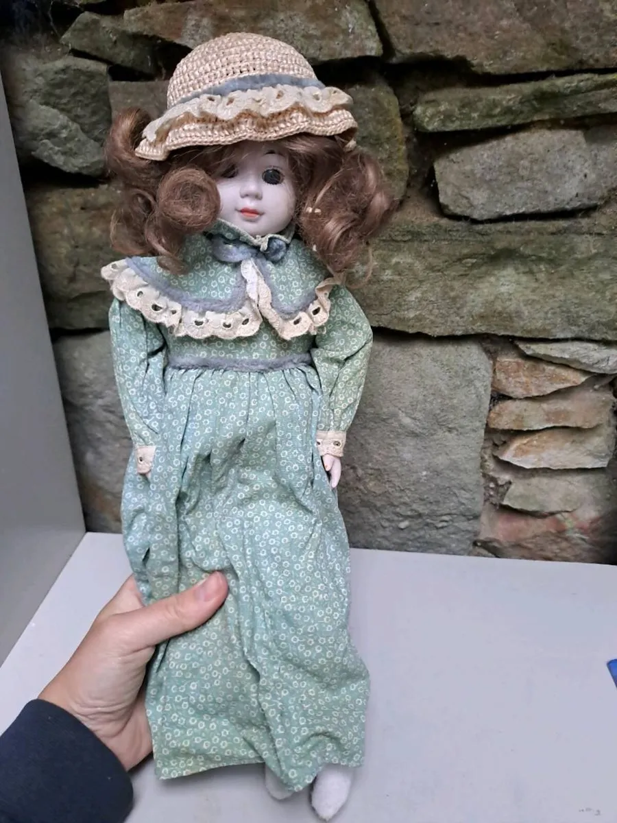 Vintage porcelain doll free - Image 1