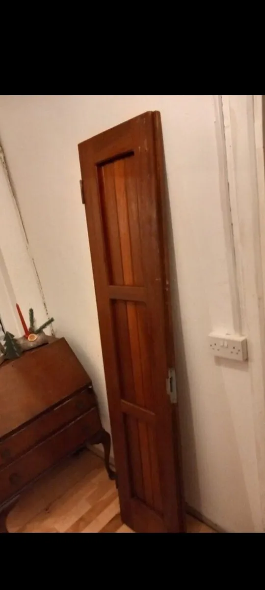 solid teak door - Image 1