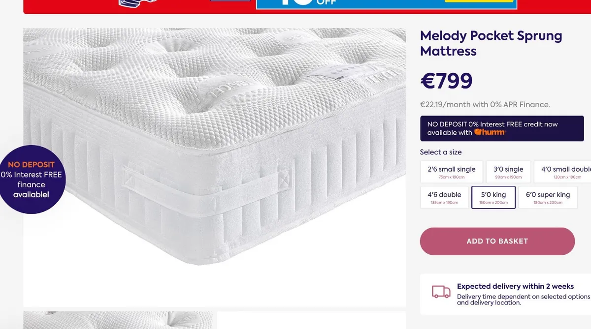 [Excellent Condition] King Size Mattress - Image 2