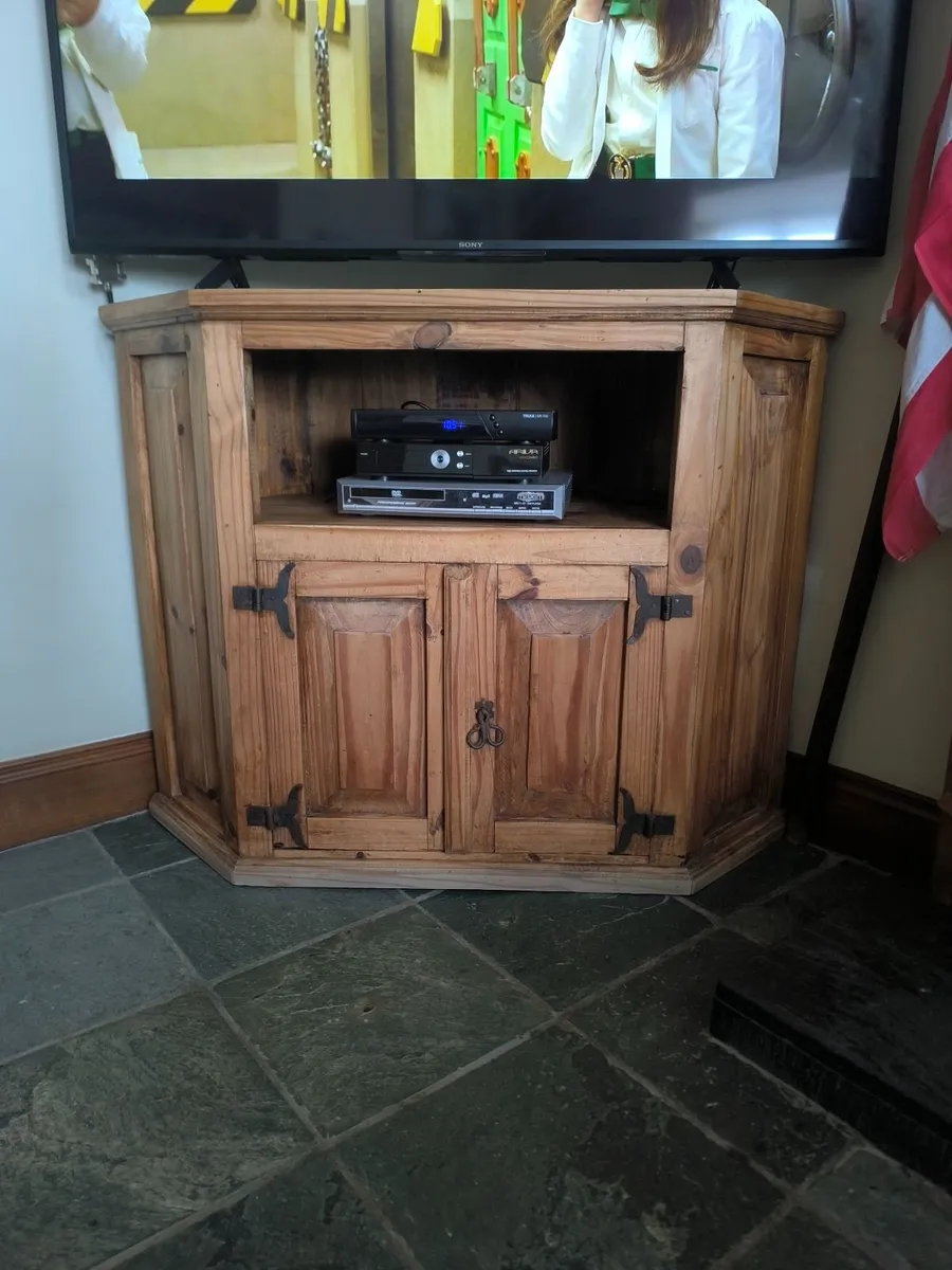 Solid Wood TV Stand - Image 1