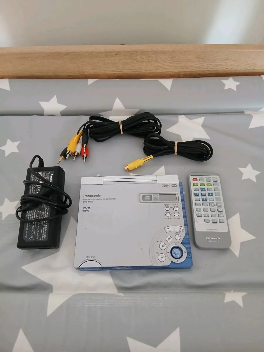 Vintage Panasonic portable dvd player - Image 1