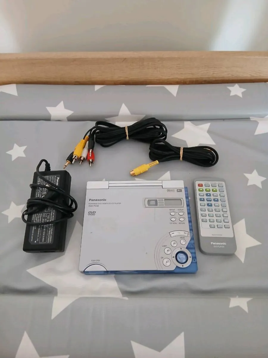 Vintage Panasonic portable dvd player - Image 2