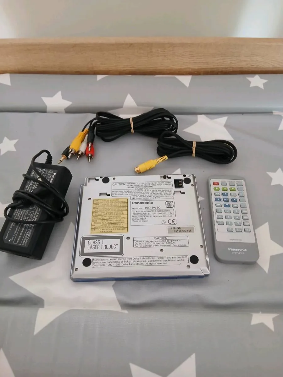 Vintage Panasonic portable dvd player - Image 4