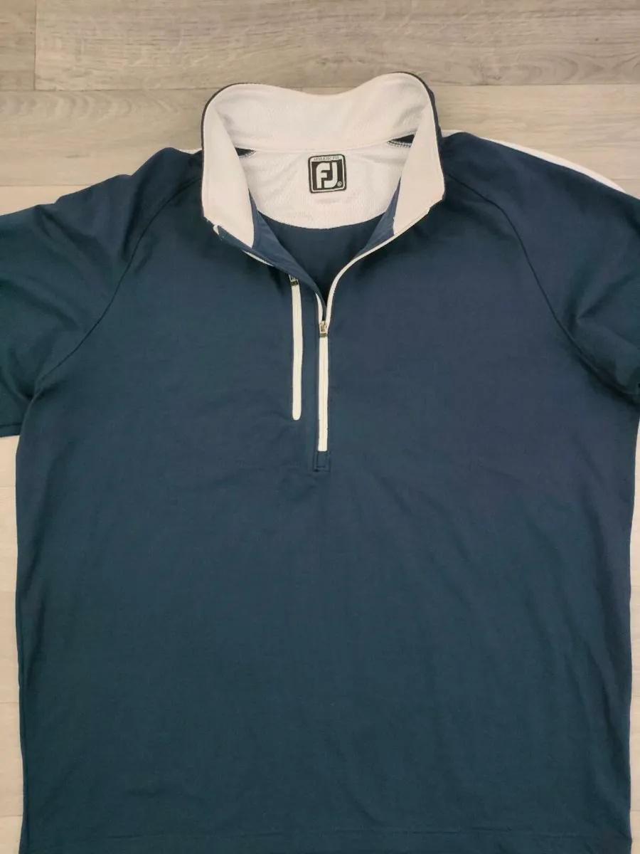 FootJoy FJ Half Zip Golf Jumper Mens XL - Image 2
