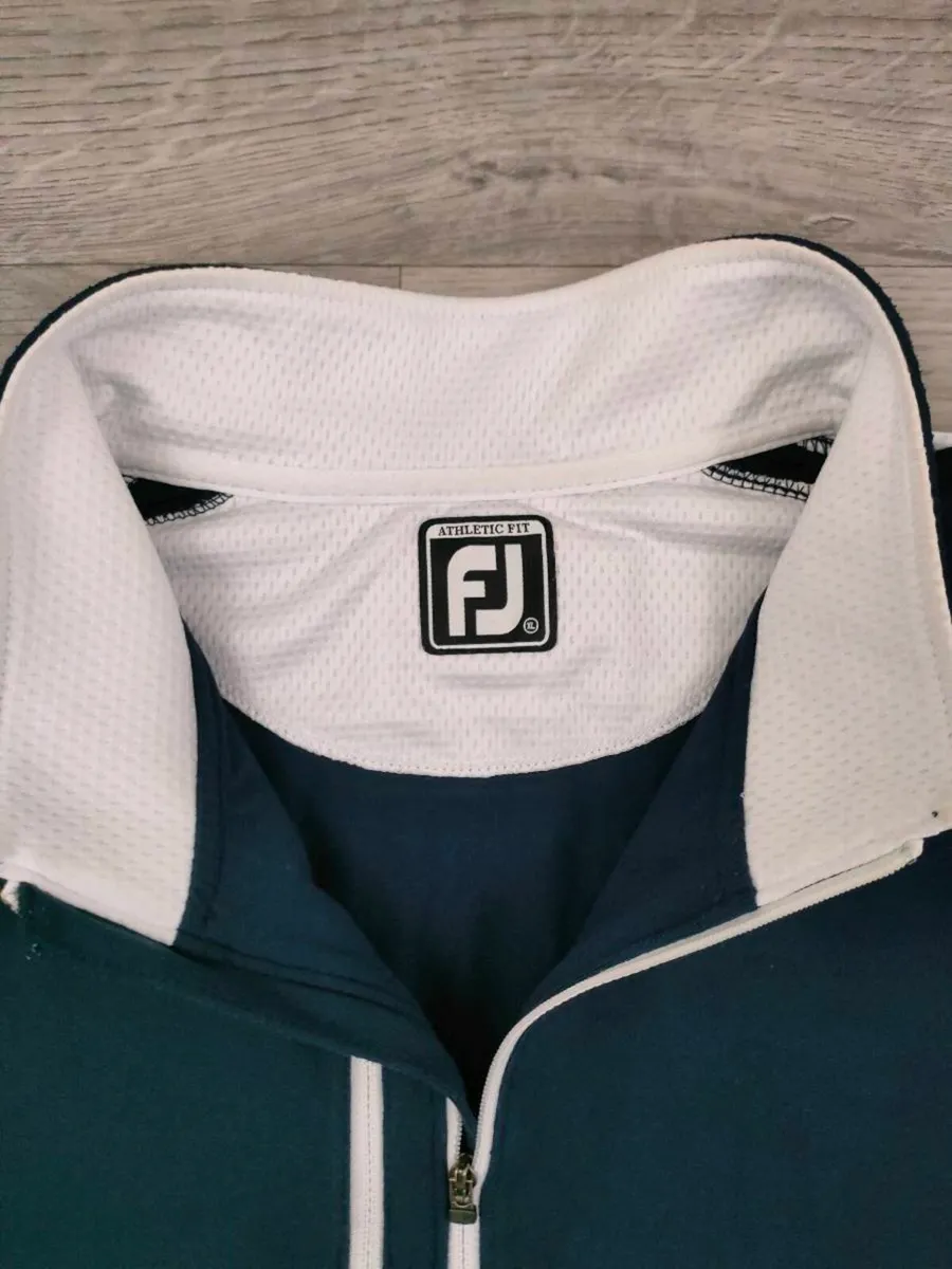 FootJoy FJ Half Zip Golf Jumper Mens XL - Image 3