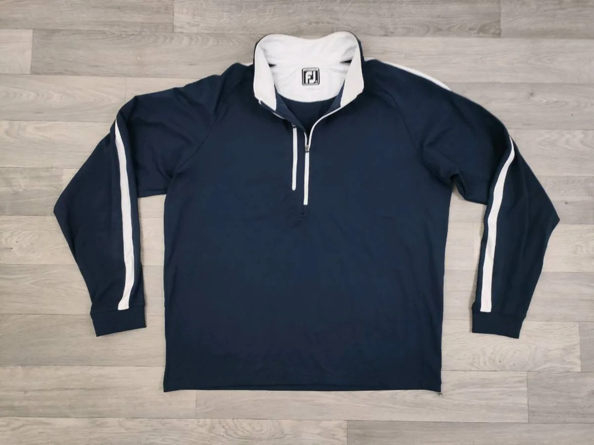FootJoy FJ Half Zip Golf Jumper Mens XL - Image 1