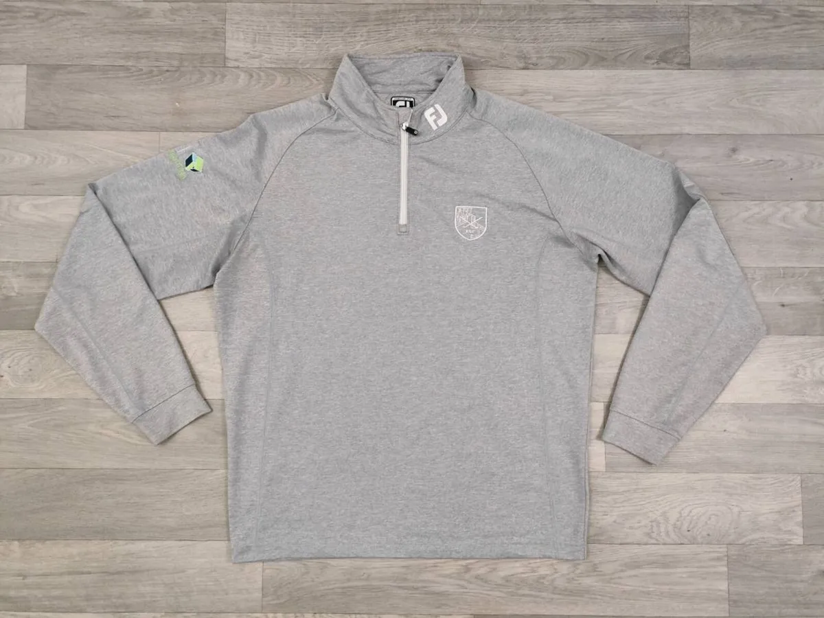 FootJoy FJ Half Zip Golf Jumper Mens Medium - Image 1