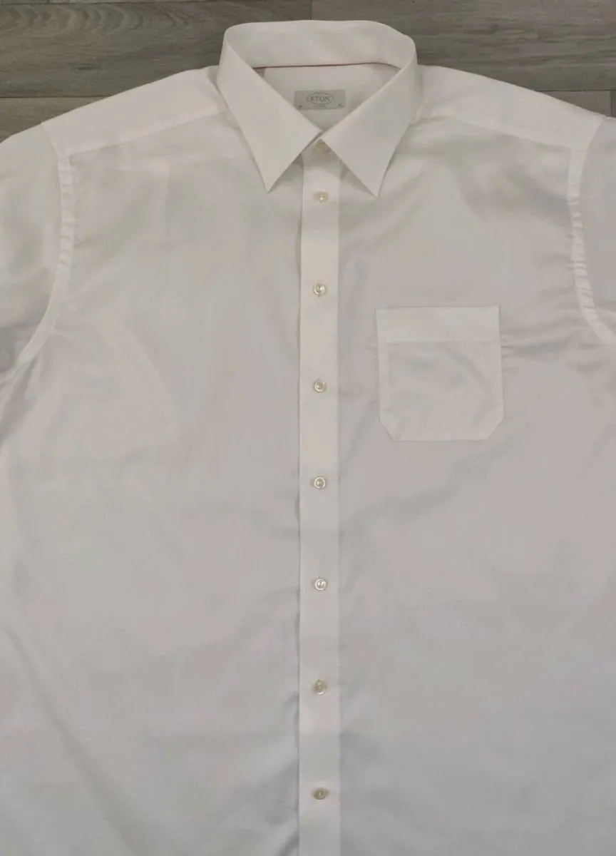 Eton Cambridge White Shirt Mens XXL - Image 2