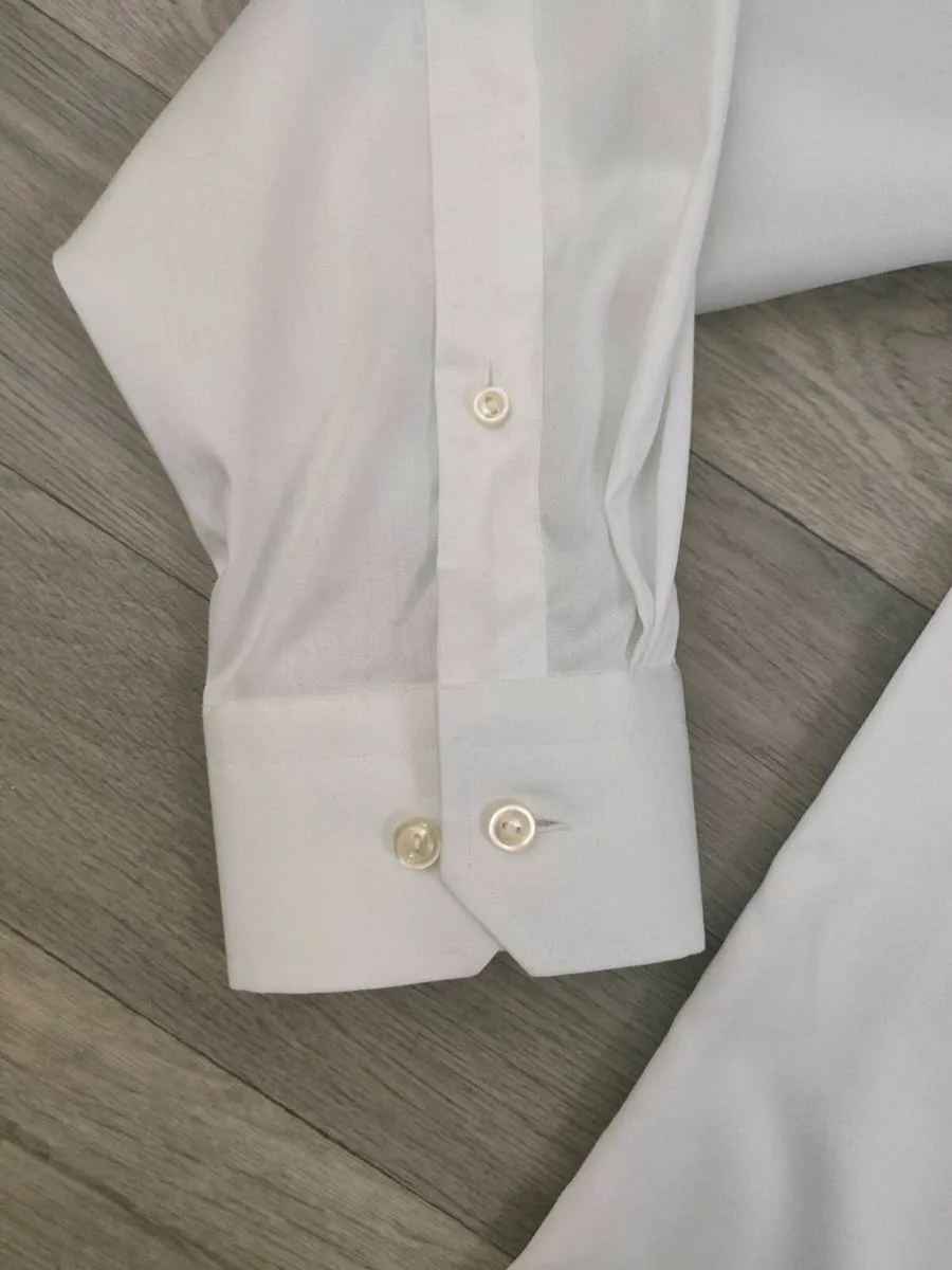 Eton Cambridge White Shirt Mens XXL - Image 3