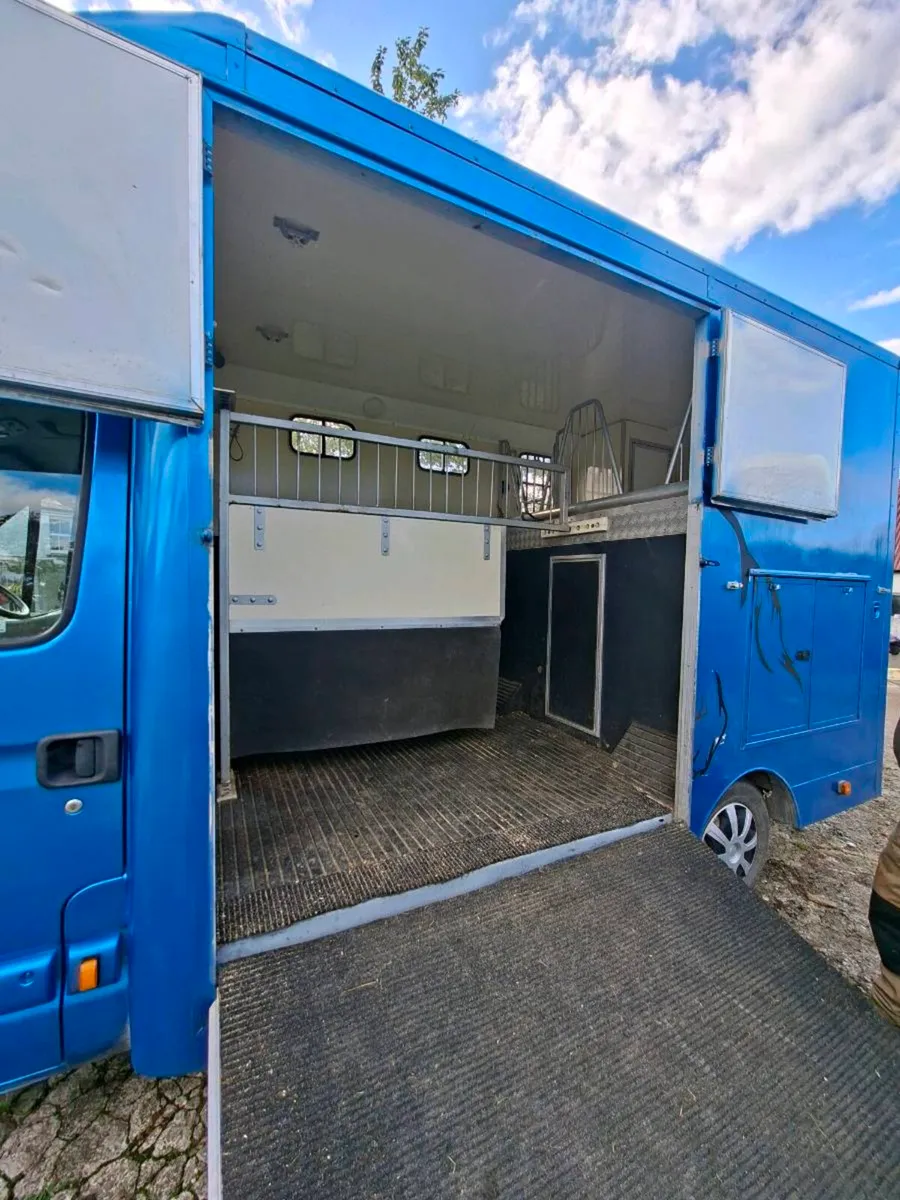 Vauxhall Movano Foxy Twin Horse Van - Image 3
