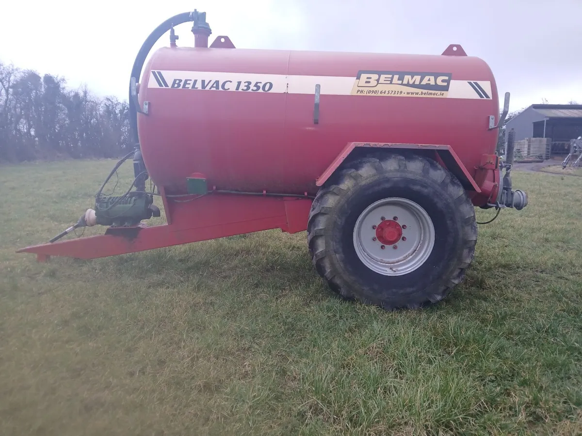 Belvac 1350 slurry spreader & New Rock Agitator - Image 3