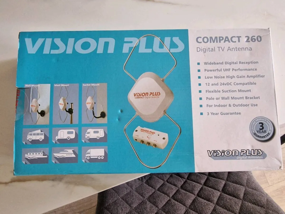 Vision Plus Compact 260 Digital TV Antenna - Image 1