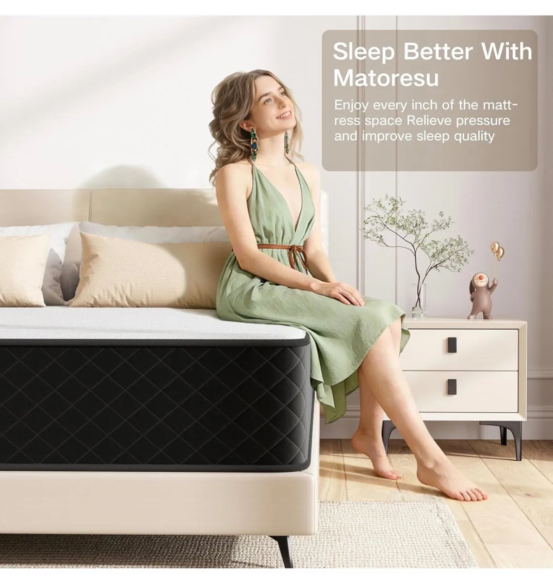 25CM Extra Firm Double Mattresses with Innerspring - Image 2